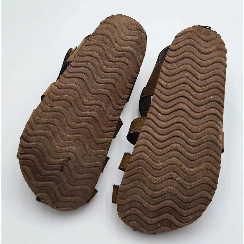 Max & Jake Boys Size 11 Dress Brown Sandals